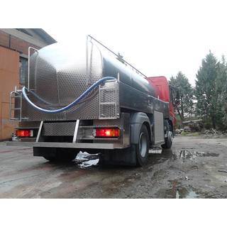 Transfer tank for milk 6000 liters