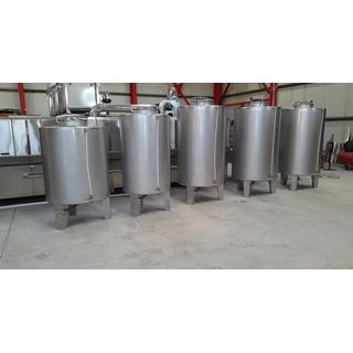 Inox tanks for olive oil - wine